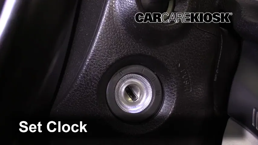 2012 Acura TSX 2.4L 4 Cyl. Wagon Clock